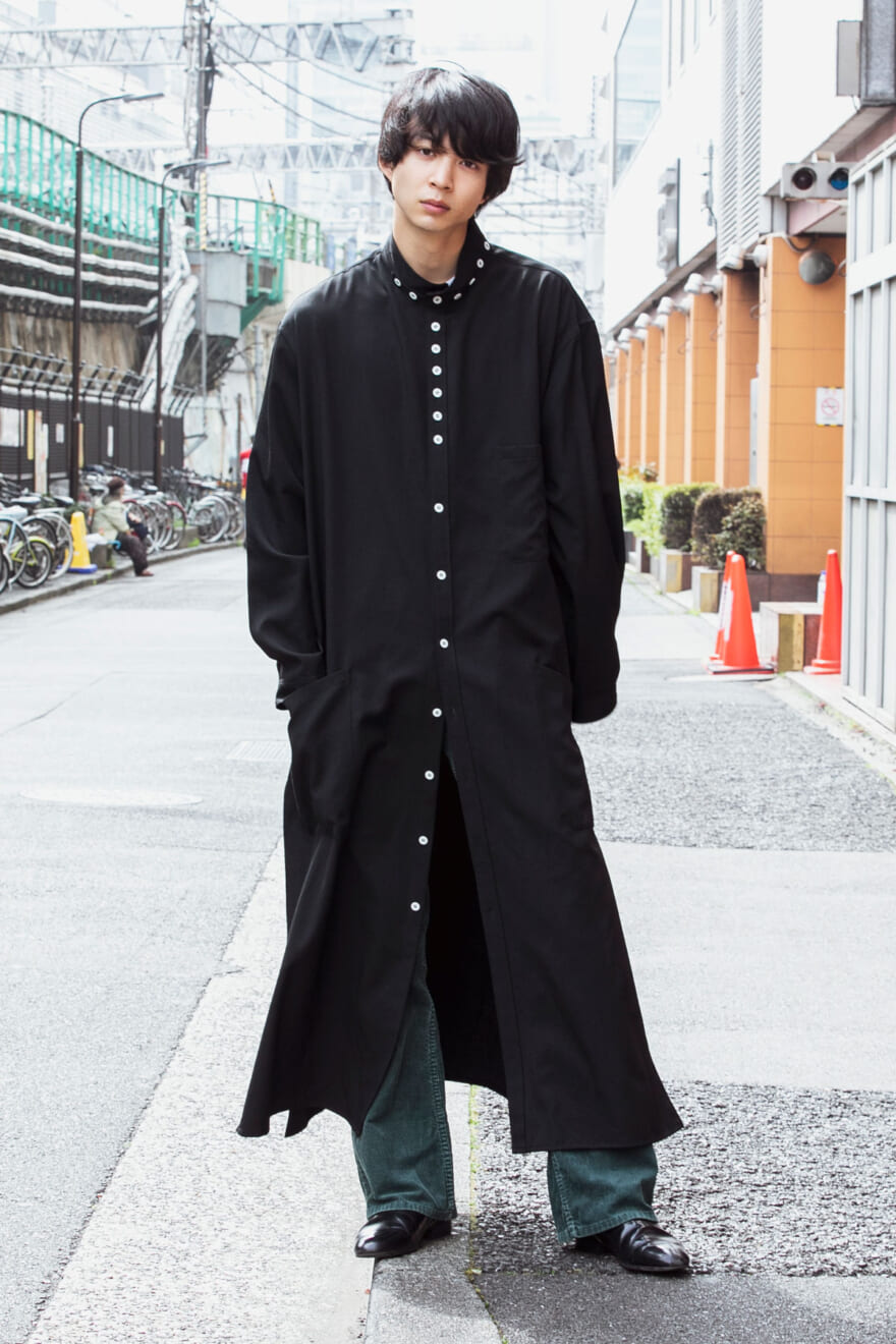 yohji yamamoto BLACK Scandal ロングシャツ - シャツ