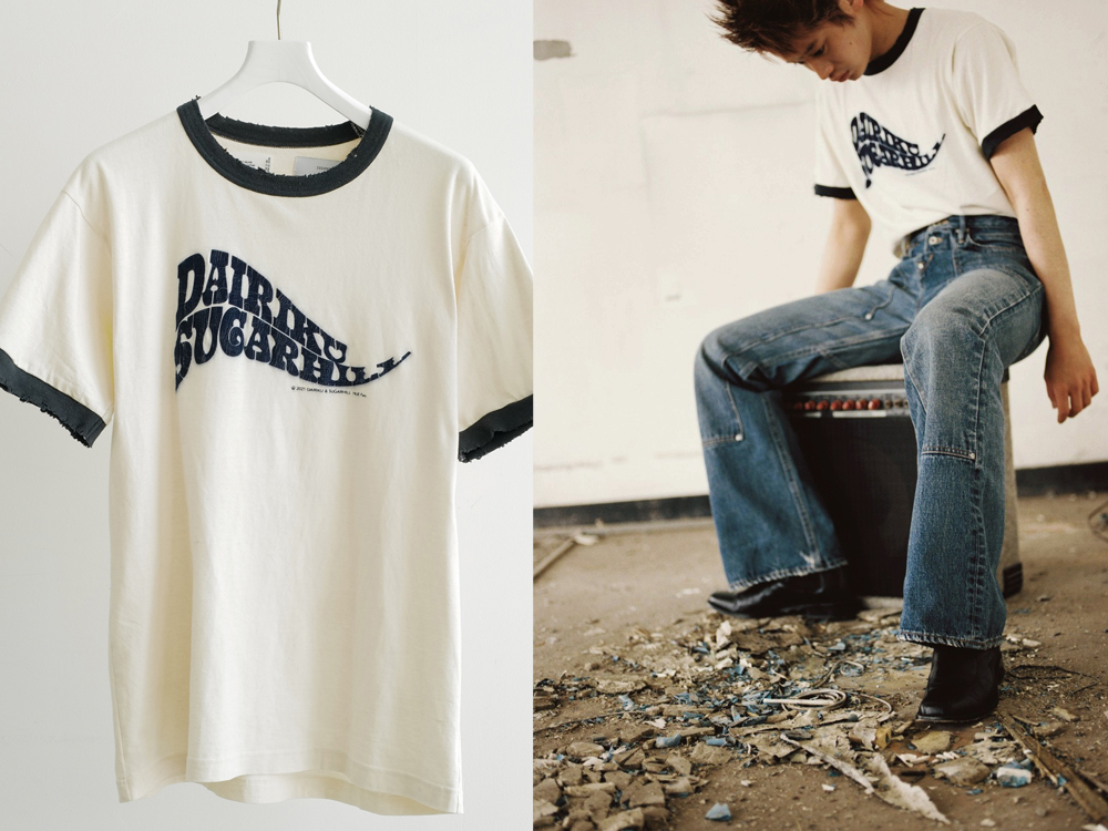 DAIRIKU SUGARHILL BEAMS リンガーTシャツ - Tシャツ/カットソー(半袖