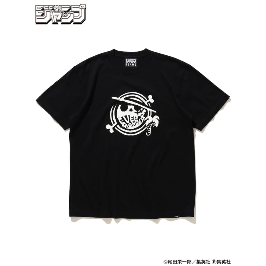 ビームスと週刊少年ジャンプのコラボTシャツ ワンピースバージョン