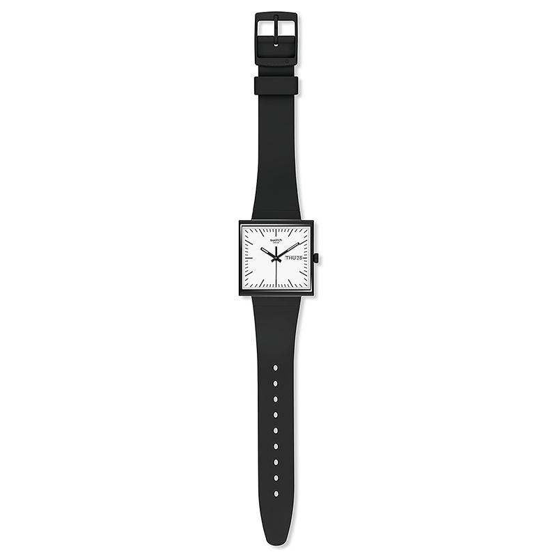 スウォッチ　Swatch　「NEW BIOCERAMIC WHAT IF？」コレクション　ブラックの商品画像　全体