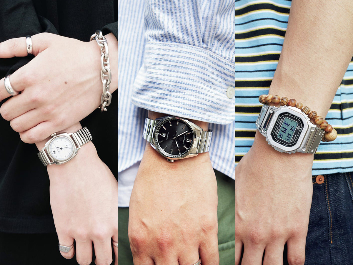 カシオ、スウォッチ、タグ・ホイヤー…服好きたちは「腕時計」回帰！［23年夏のトレンドキーワード＃１０］ メンズノンノウェブ | MEN'S  NON-NO WEB