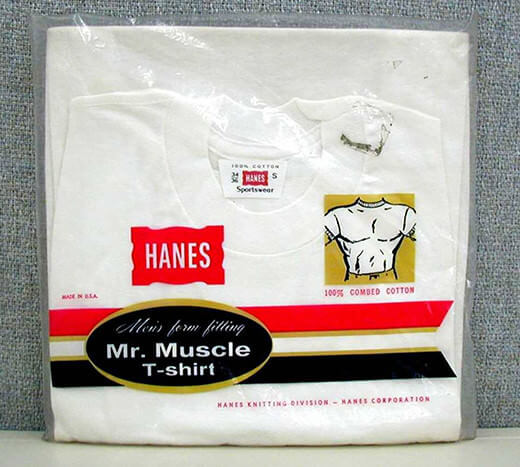 1960年代に発売されたMr.Muscle T-shirt
