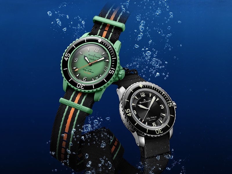[Gallery] 【全モデル紹介】スウォッチが世界最古の高級時計ブランド「ブランパン」とコラボ。五大洋をイメージした美しいダイバーズが登場