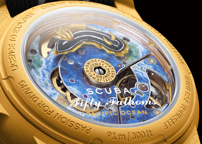 スウォッチとブランパンのコラボ時計　PACIFIC OCEAN(太平洋)モデル4