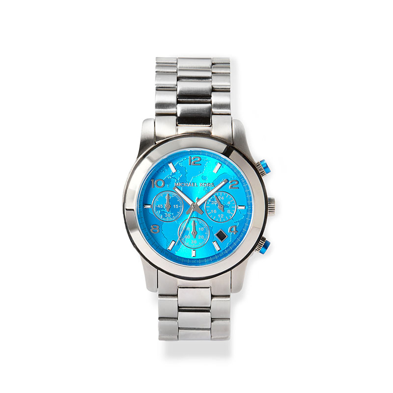 マイケル・コースが「ウォッチ・ハンガー・ストップ」キャンペーンのチャリティとして販売する腕時計の商品画像