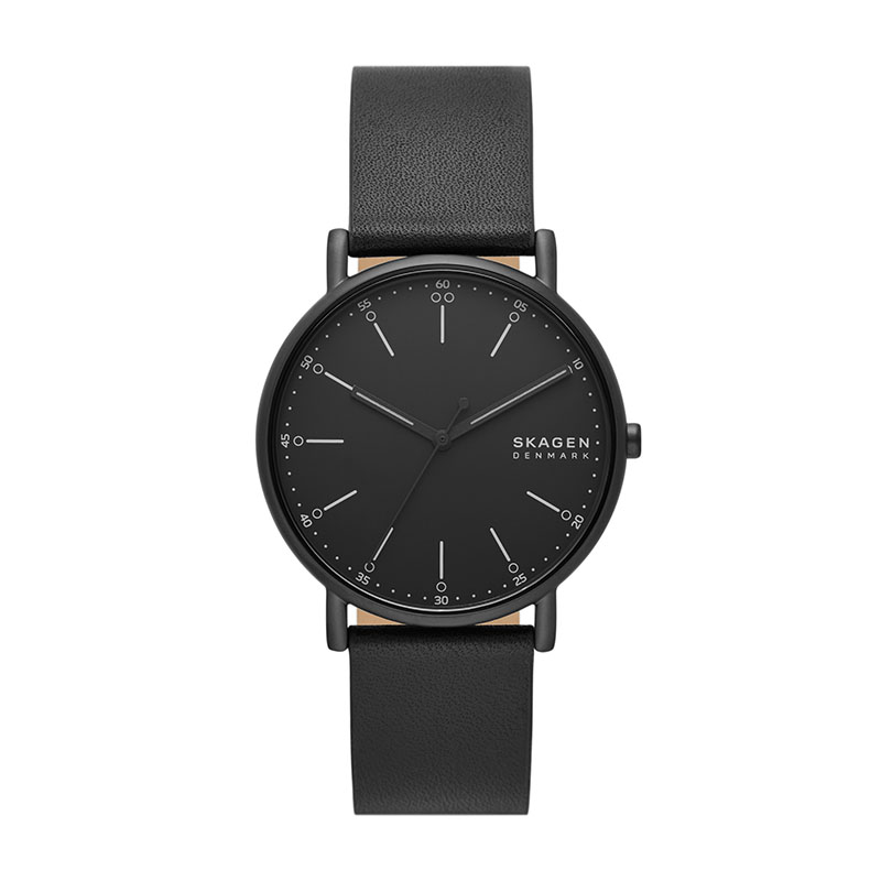 スカーゲン（SKAGEN）のメンズ腕時計「SIGNATUR」オールブラックの商品画像