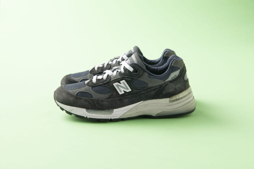 ニューバランス992 ネイビー - 靴/シューズ