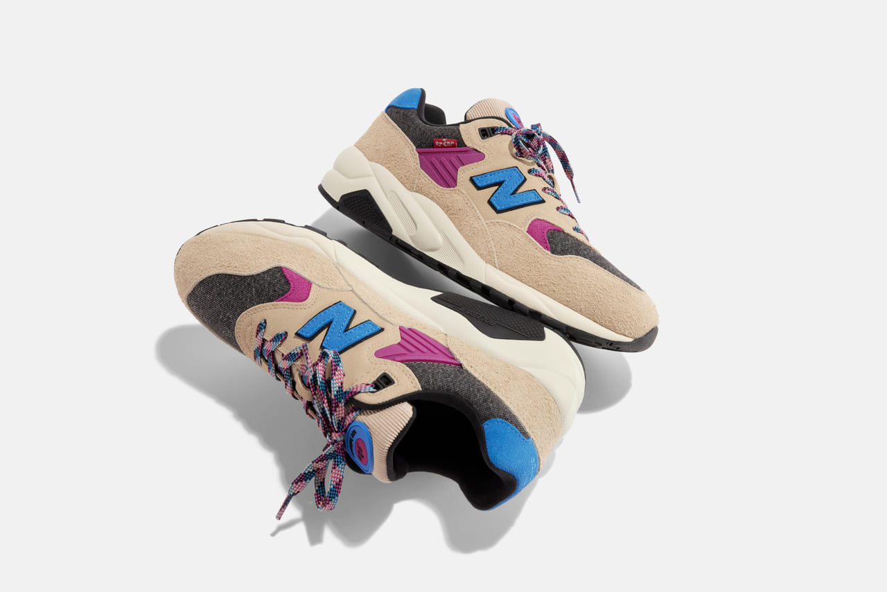 Levi’s® × New Balance MT580　ベージュ　ブラック