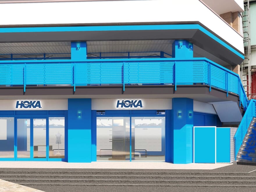 ホカの国内最大直営ストア「HOKA Harajuku」が神宮前交差点にオープン！まるで銭湯のようなコミュニティスペースも併設！