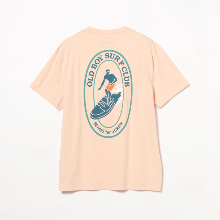 BEAMS PLUS(ビームス プラス) J.Crew(J.クルー) コラボ アメリカンカジュアル　Tシャツ　背面