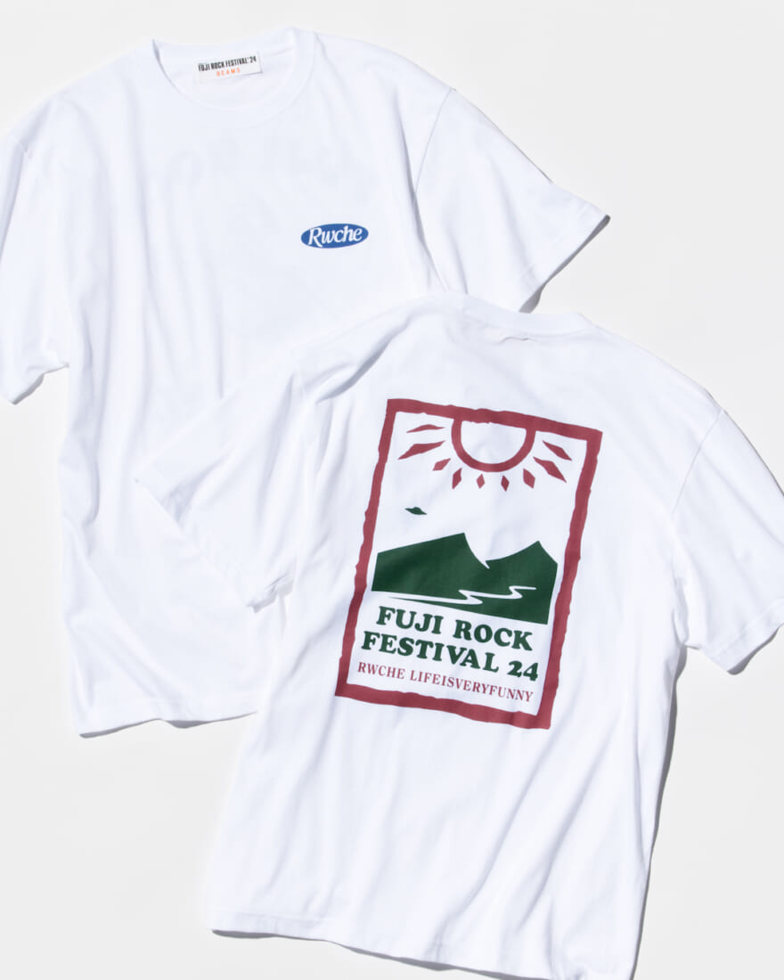 FUJI ROCK FESTIVAL'24 × BEAMS オフィシャルTシャツ　RWCHE　２