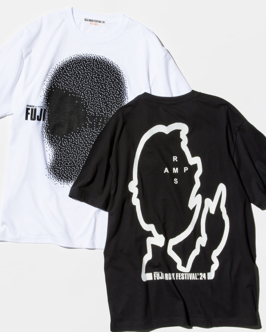 FUJI ROCK FESTIVAL'24 × BEAMS オフィシャルTシャツ　RAMPS