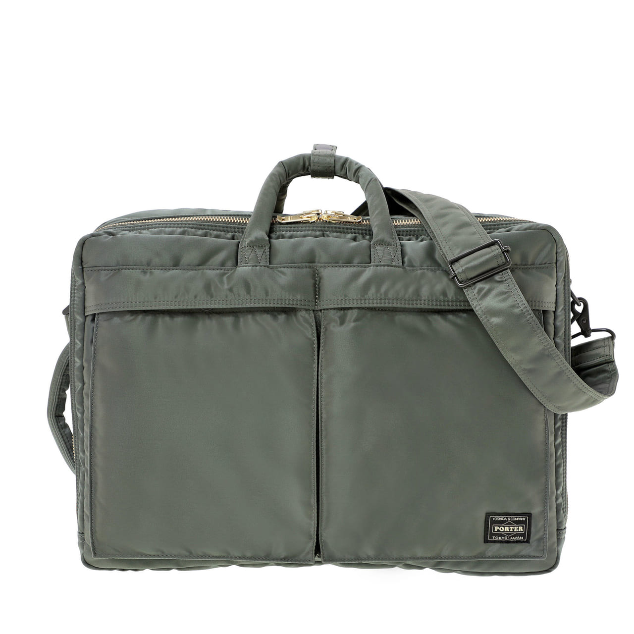 3WAY DOCUMENT BAG W zipPORTER　ポーター　TANKER 　タンカー