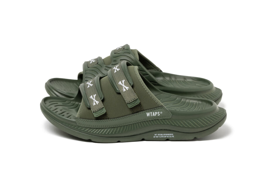 HOKA ホカ WTAPS ダブルタップス コラボ　サンダル　グリーン