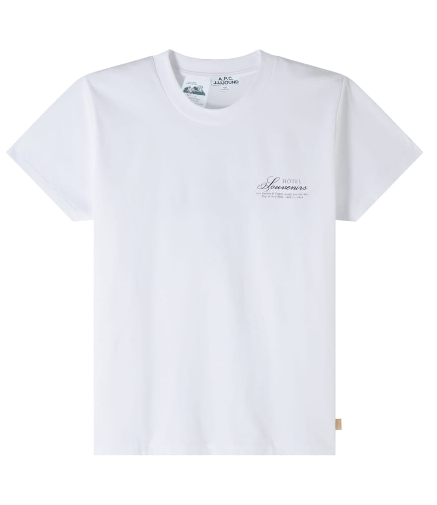 A.P.C. JJJJound アーペーセー ジョウンド コラボ　Tシャツ　ホワイト