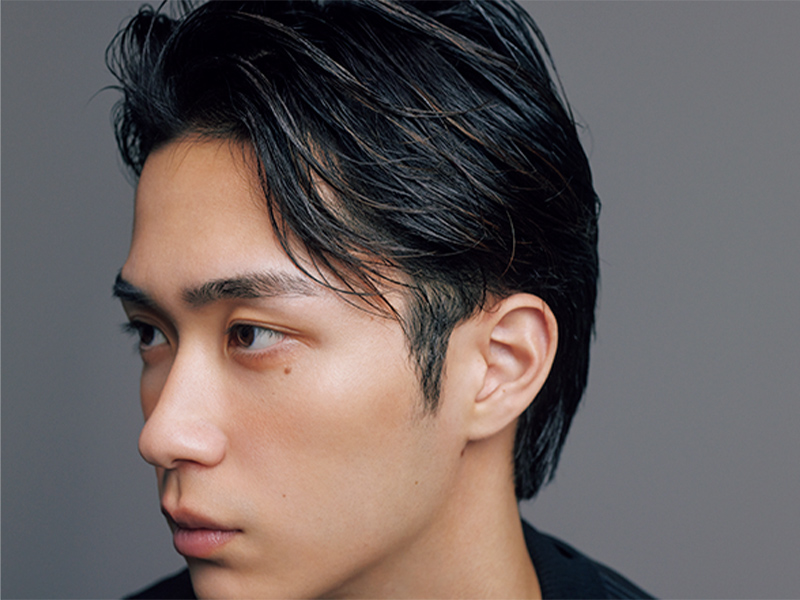 メンズノンノモデル　野村康太　ヘアスタイル