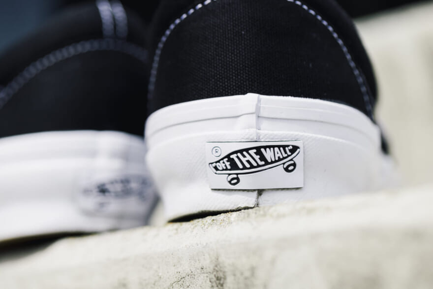 VANS「SLIP-ON REISSUE 98 "VANS PREMIUM"」のヒールパッチ