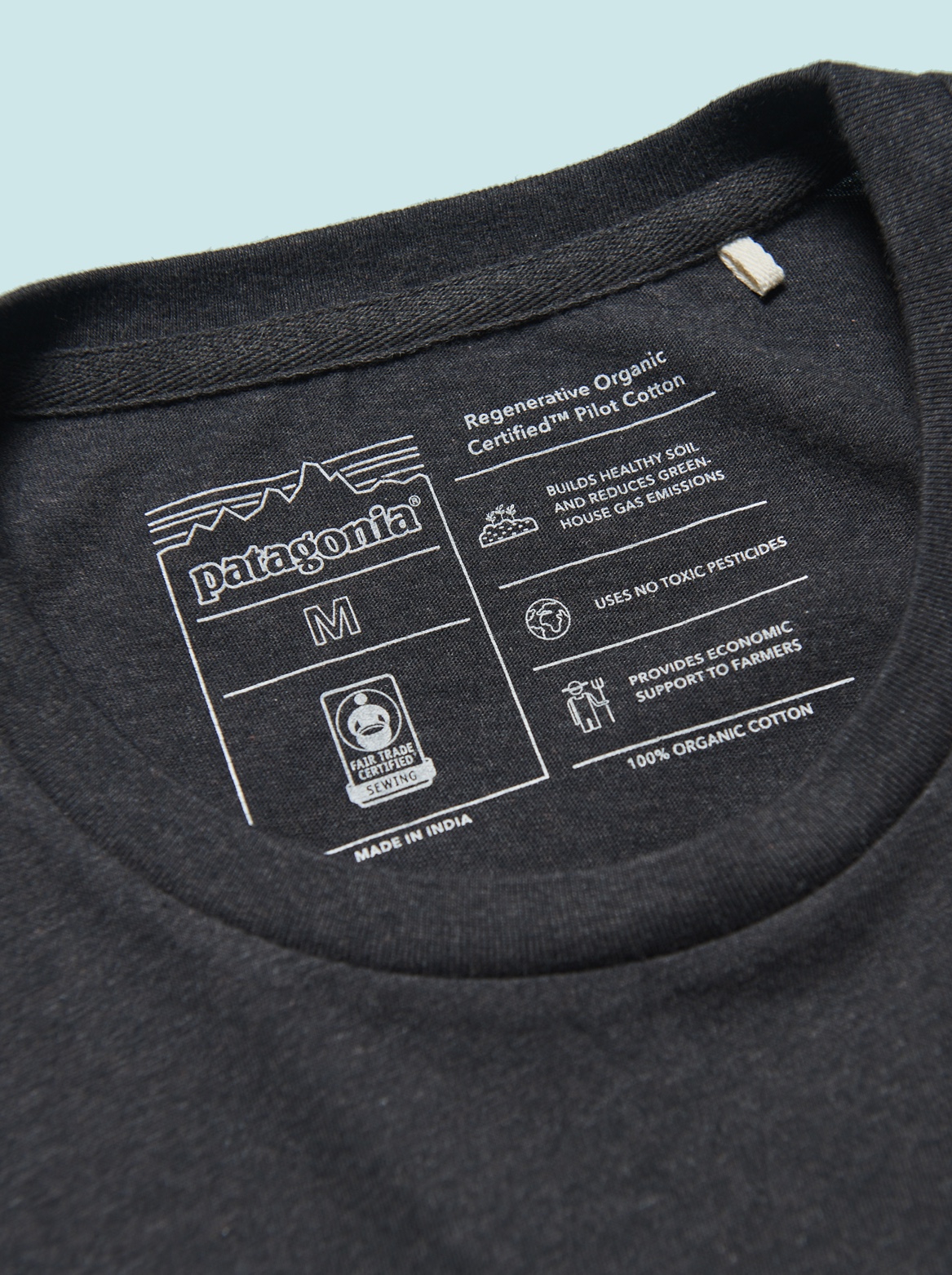 デイリー・ティーのロゴ　Tシャツ(パタゴニア)¥7,480/パタゴニア日本支社 カスタマーサービス
