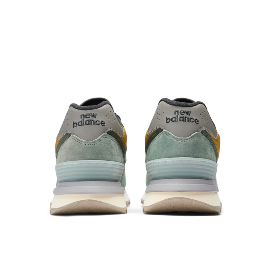 Stone Island（ストーンアイランド） New Balance （ニューバランス）コラボ　スニーカー　クレイグリーン　踵部分