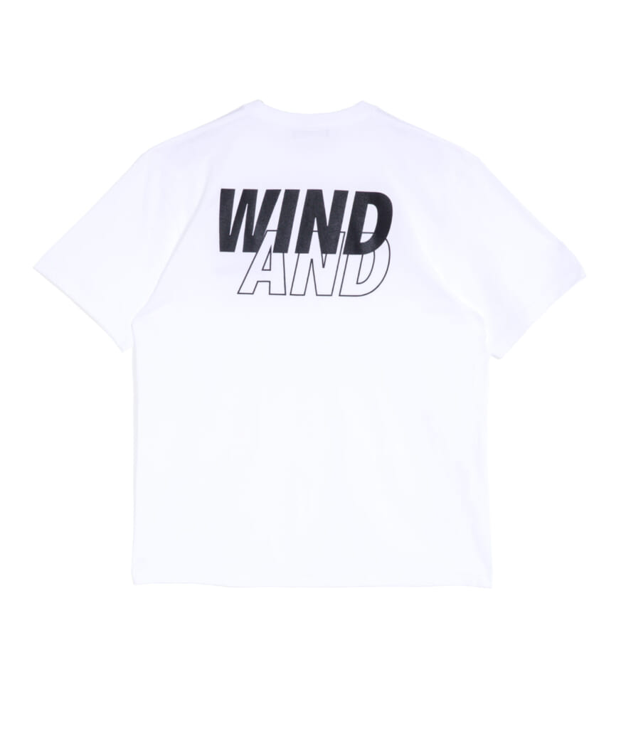 ZOZOTOWN Da-iCE WIND AND SEA ゾゾタウン ダイス ウインダンシー　Tシャツ　ホワイト背面