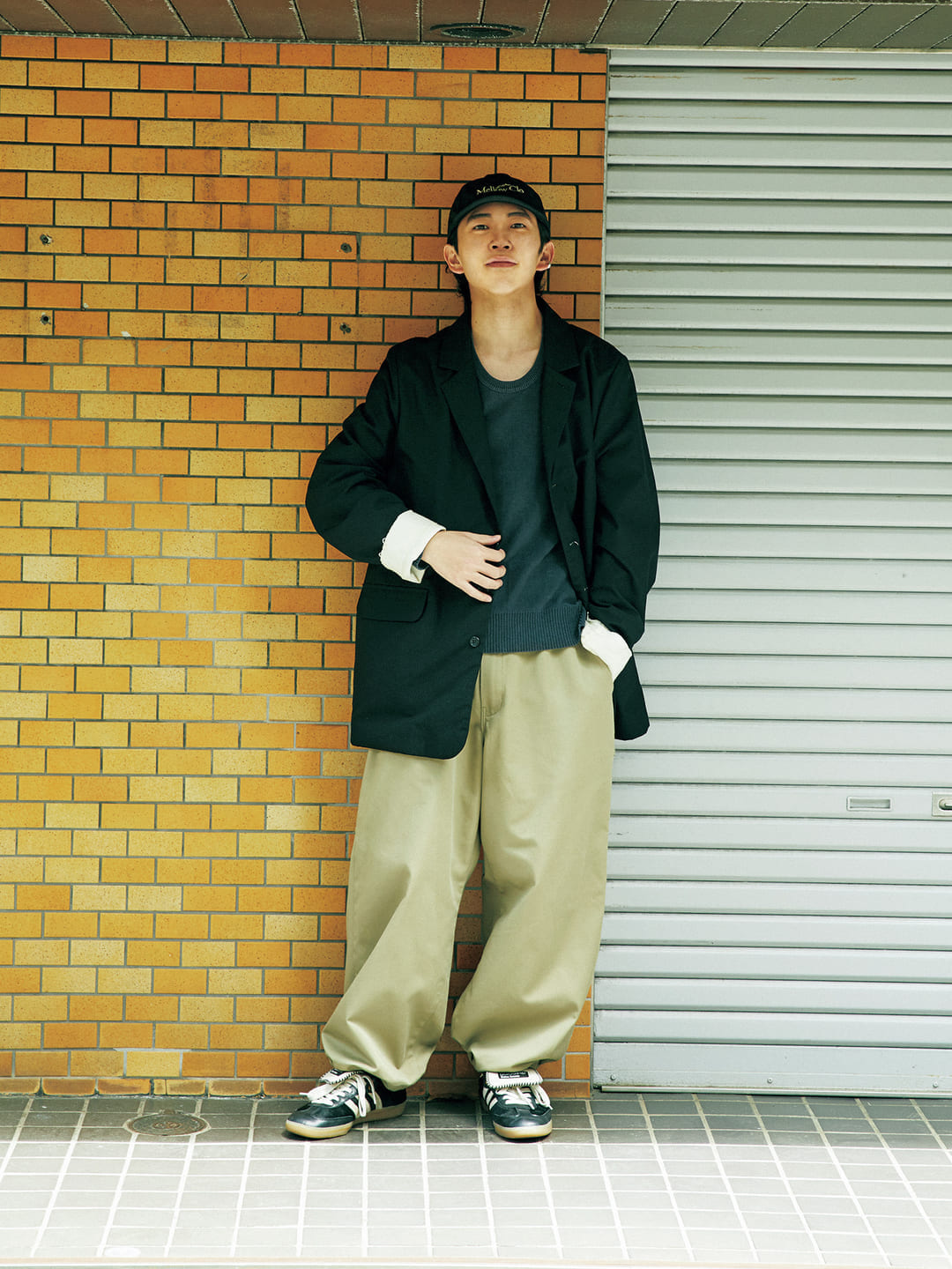 Dickies ×N.HOOLYWOOD COMPILE ペインターパンツ　着回し　２コーデ