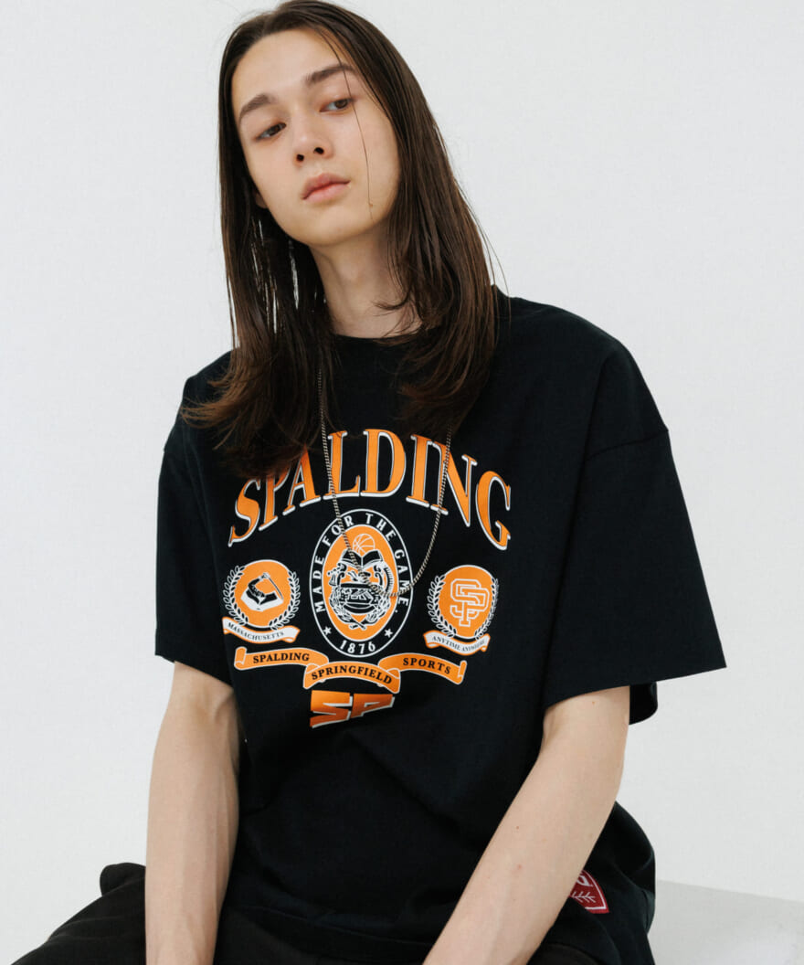 バスケットの名門ブランドSPALDING ADAM ET ROPÉ 別注 T シャツ・ショーツ 全 3 型 アダムエロペ　Tシャツ