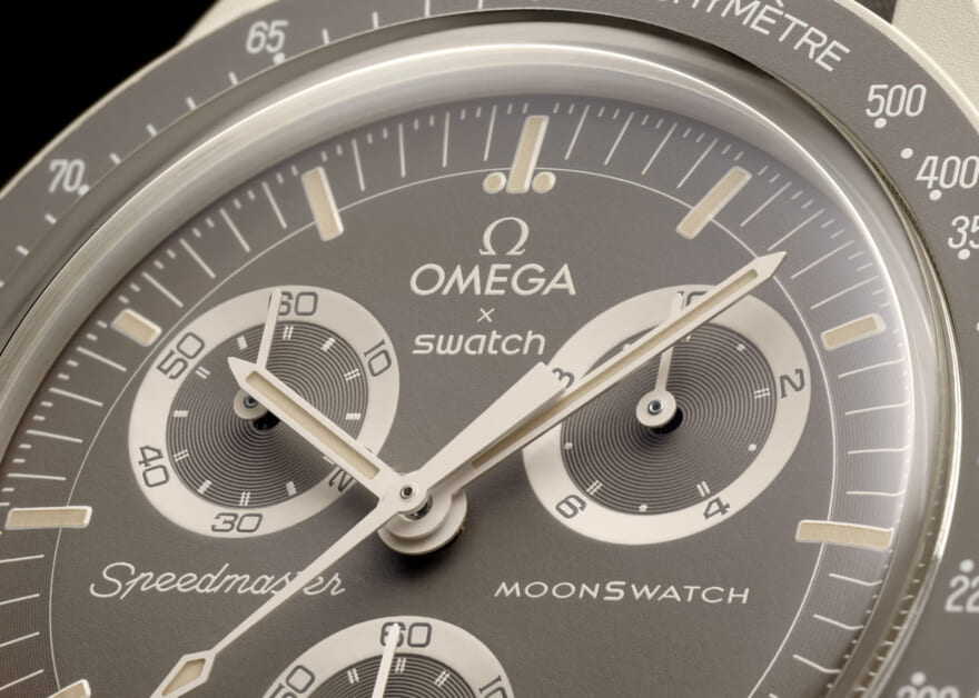 OMEGA オメガ コラボ　Swatch スウォッチ 3種類の新しい Bioceramic MoonSwatch MISSION ON EARTHウォッチ サンド　文字盤　オメガ
