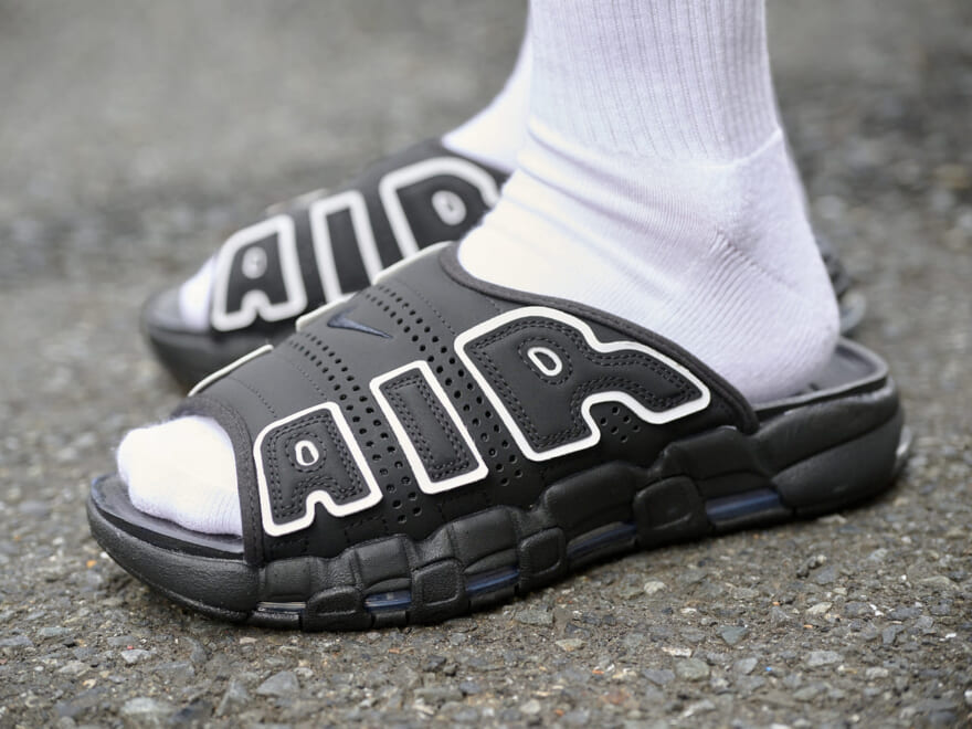 NIKE AIR MORE UPTEMPO SLIDE