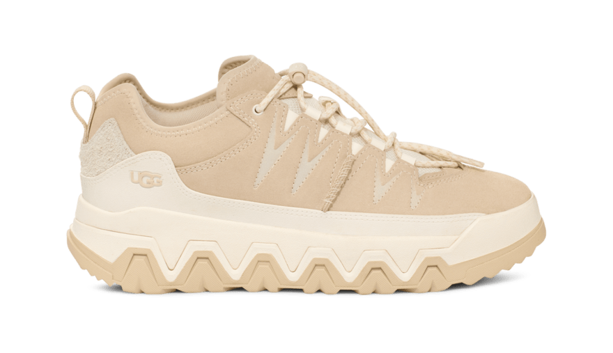 UGG 新作スニーカー CapTrail (キャップトレイル) コレクション ローカットスニーカー CapTrail Low(キャップトレイル ロー)　ベージュ