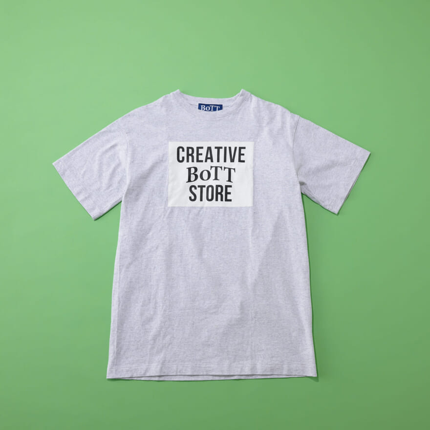 CreativeDrugStore×BoTT “Square Logo” Tシャツ