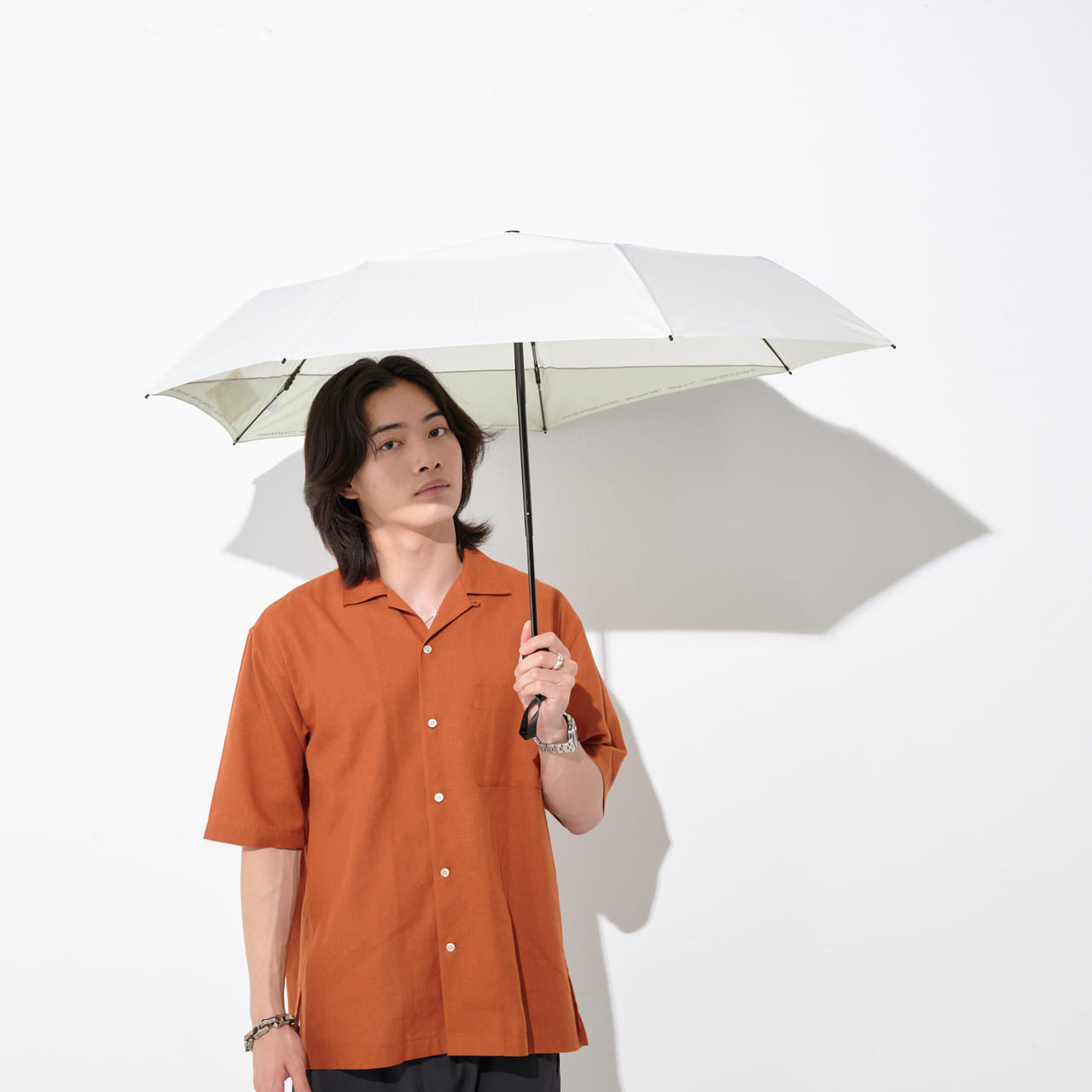 ワイドットバイノルディスク BACK PROTECT FOLDING UMBRELLA　日傘の使用レビュー　傘を開いた大きさ