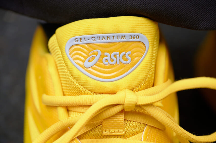 ASICS × C.P. Companyの GEL-QUANTUM 360 VIII　ロゴ