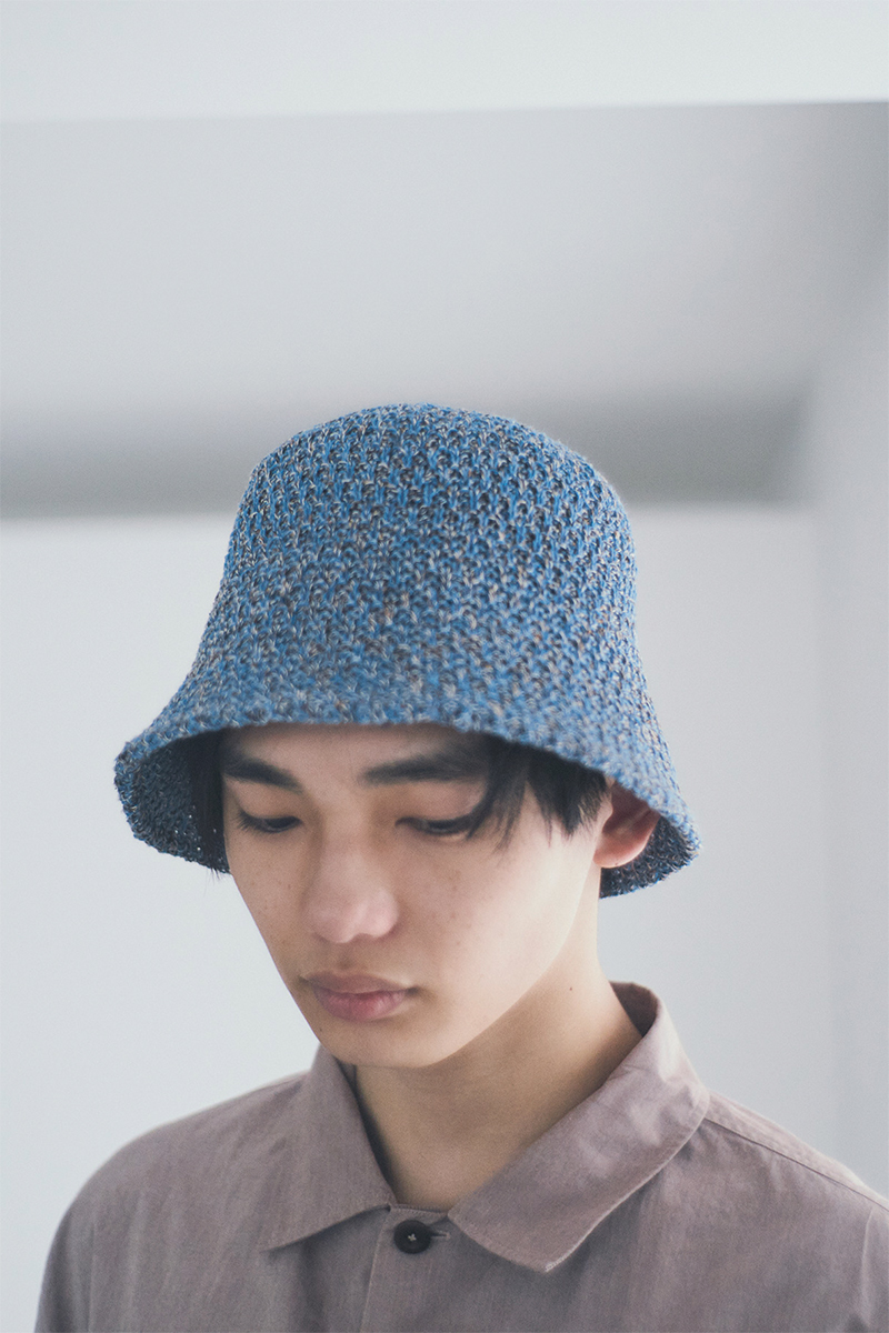 冨永 章胤が着用するbucket hat