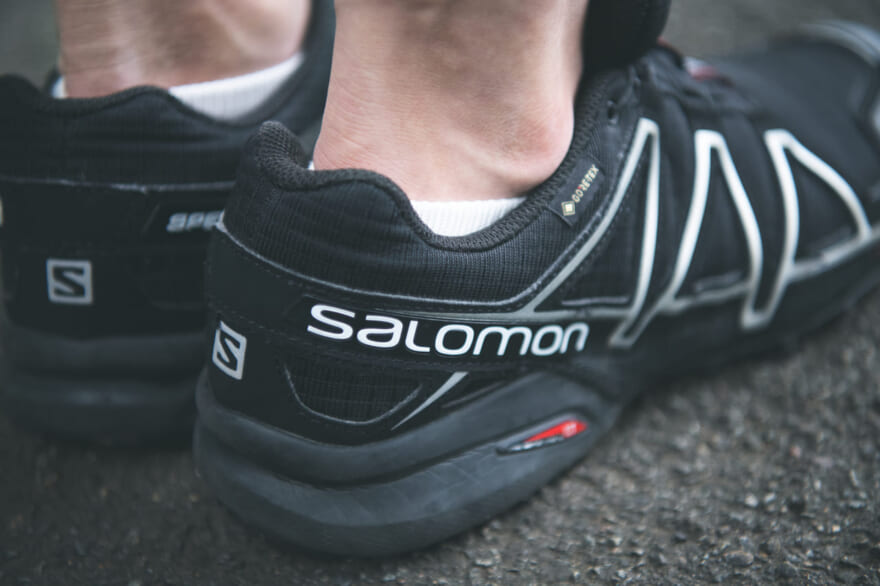 西村崇義さんスナップ　Salomon SPEEDCROSS 4　ヒール寄り2