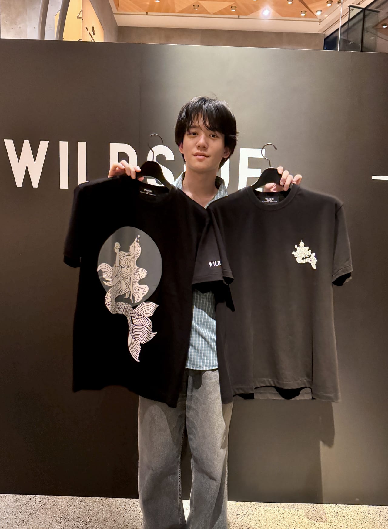 WILDSIDE スターバックス リザーブ® Tシャツ ビッグプリント Tシャツ ミニプリント