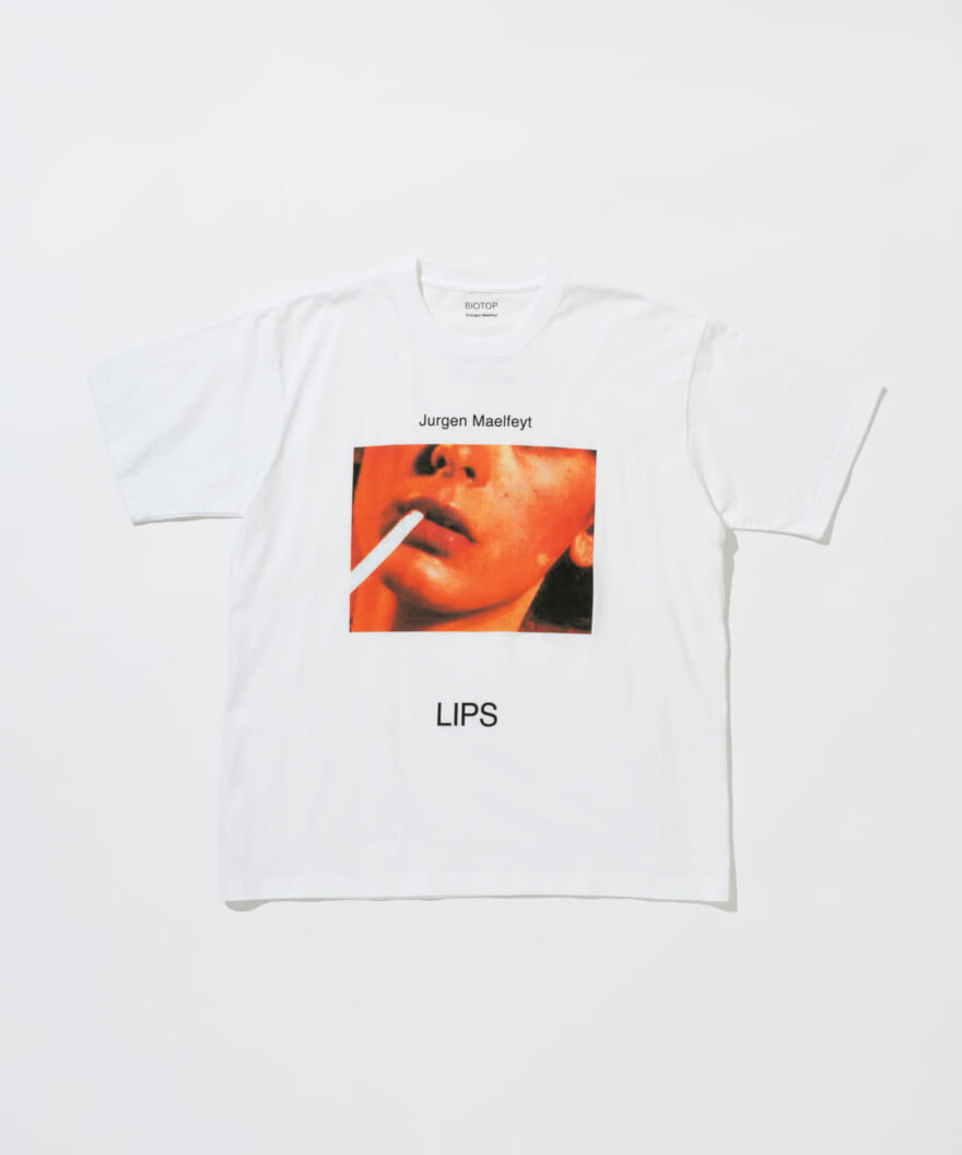 BIOTOP Jurgen Maelfeyt の作品集 「LIPS」 フォト Tシャツ