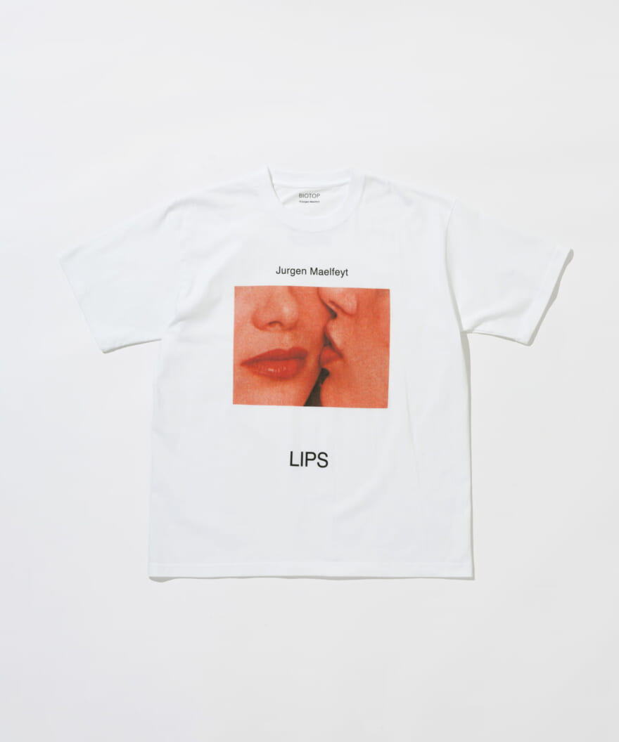 BIOTOP Jurgen Maelfeyt の作品集 「LIPS」 フォト Tシャツ　俯瞰