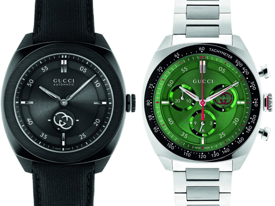 究極の２択！「グッチ」の最新腕時計はクロノグラフもオートマティックもスポーツエレガンスな圧倒的存在感！