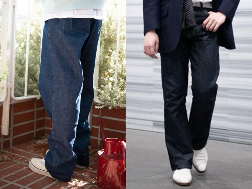 服好きたちの「濃紺ジーンズ」で作る大人スタイル３選。1年中穿いているマイ定番も老舗のバギージーンズも好印象コーデの仕上げにマスト！