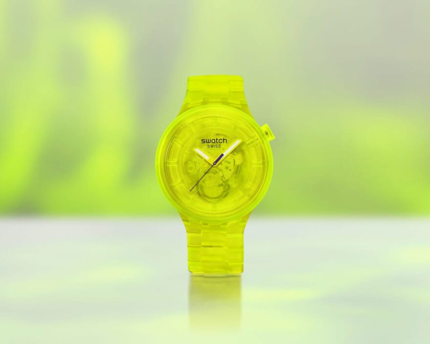 SWATCH スウォッチ　COLORS OF JOYコレクション　イエロー