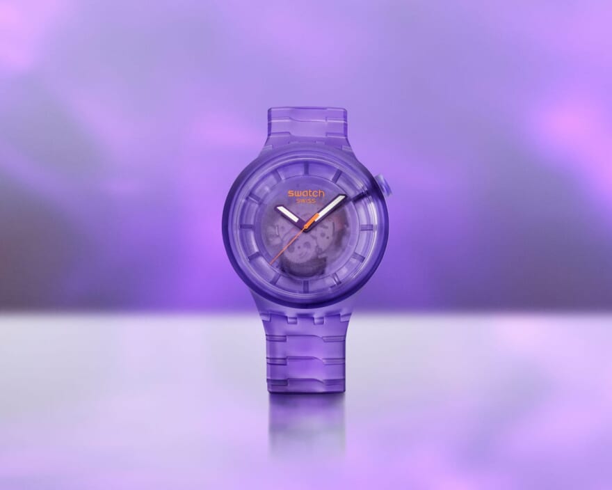 SWATCH スウォッチ　COLORS OF JOYコレクション　パープル