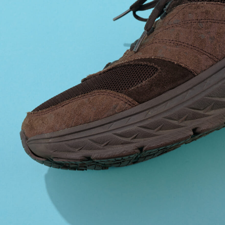 HOKA × EG BONDI L　つま先部分