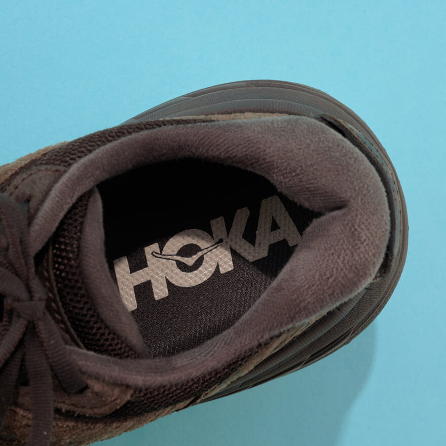 HOKA × EG BONDI L　ロゴ