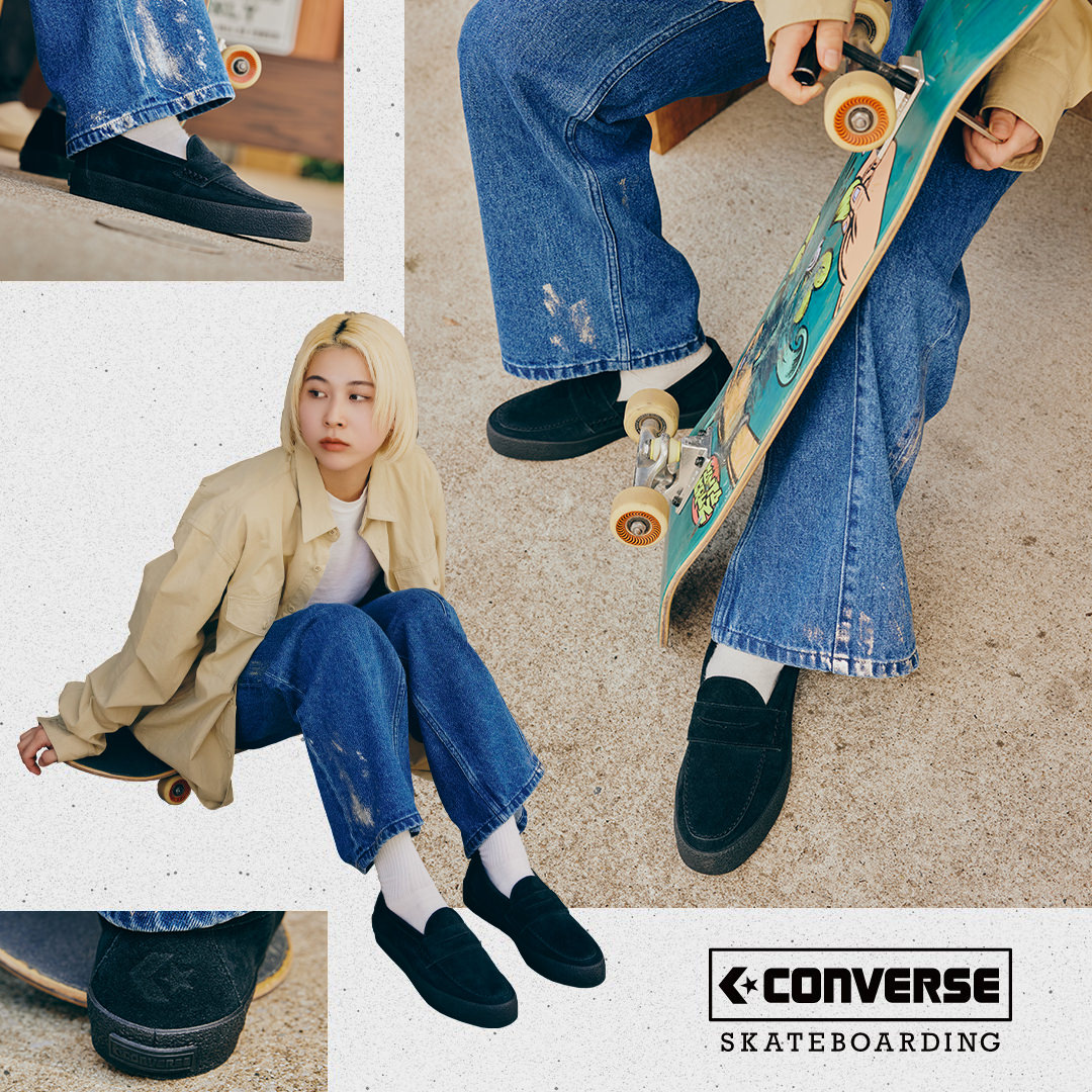 コンバース「ONE STAR」〈CONVERSE SKATEBOARDING〉 24FWコレクション　新作アイテム　ビジュアル２