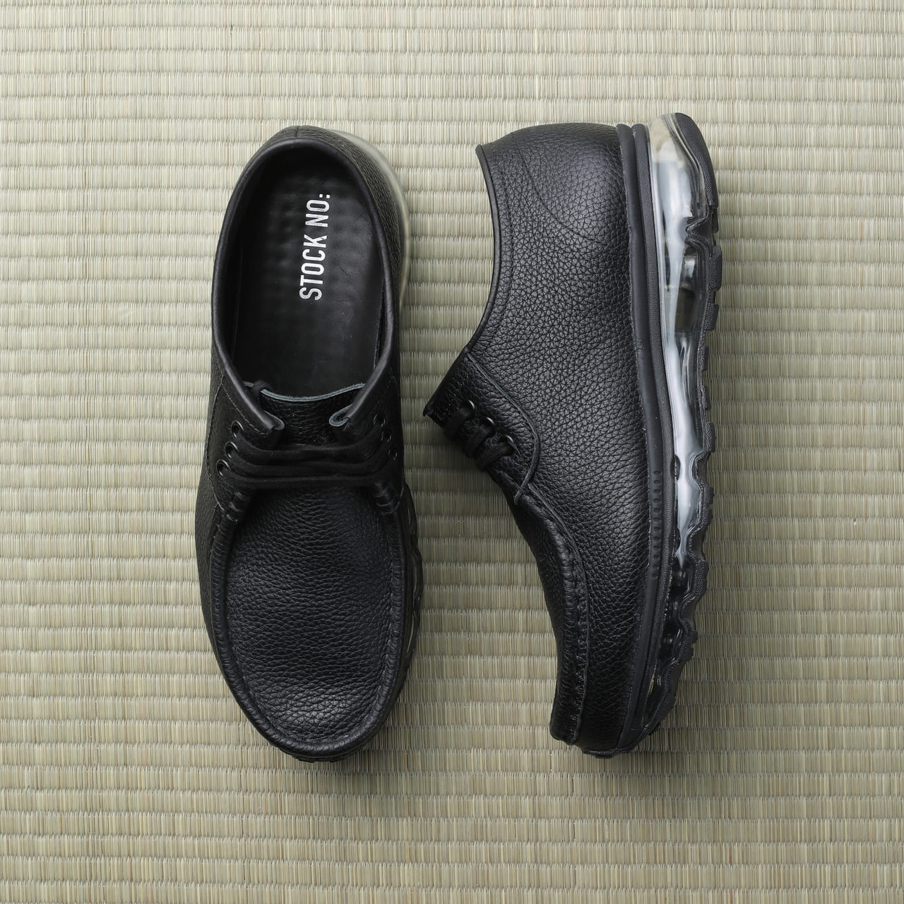 COOTIEPRODUCTIONS® × Tomo&Co × STOCK NO「AIR MOCCASINS (SHRINK) 」