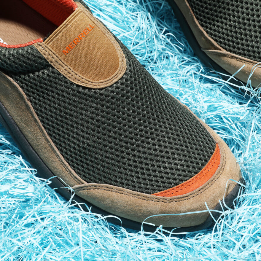 MERRELL「JUNGLE MOC BREEZE SE」のトゥ