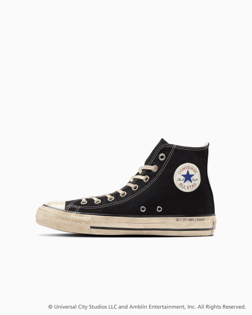 converse コンバース「バック・トゥ・ザ・フューチャー」コラボレーションモデル　オーソドックス　側面