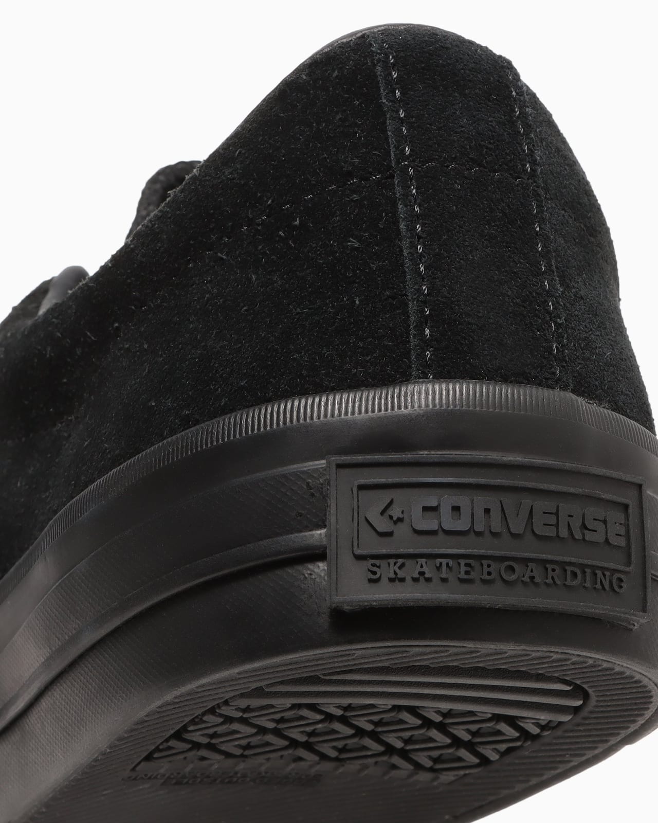 コンバース「ONE STAR」〈CONVERSE SKATEBOARDING〉 24FWコレクション　新作アイテム　ブラック　踵