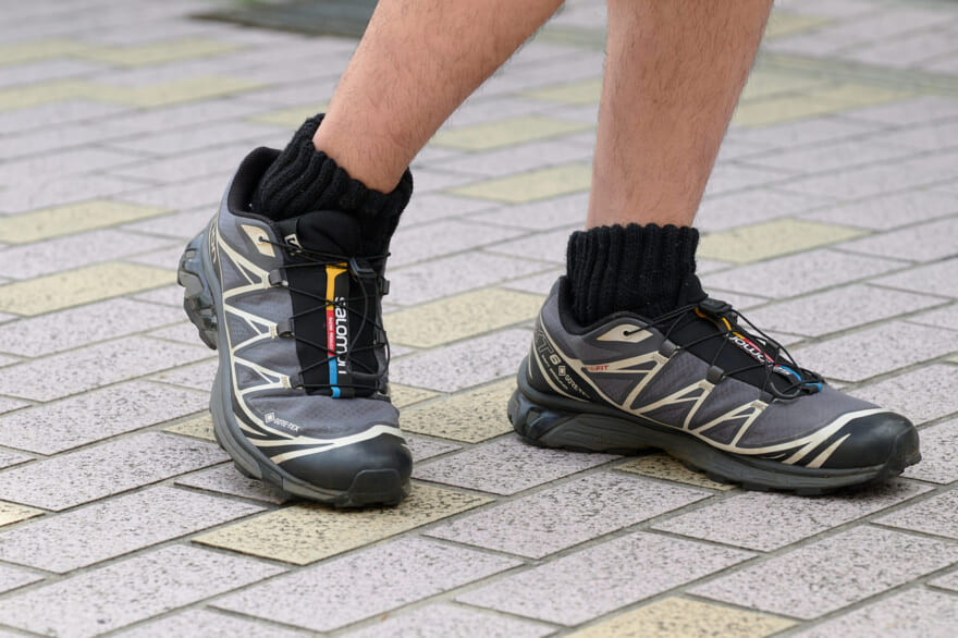 弥永海渡さんスナップ　Salomon XT-6 歩き