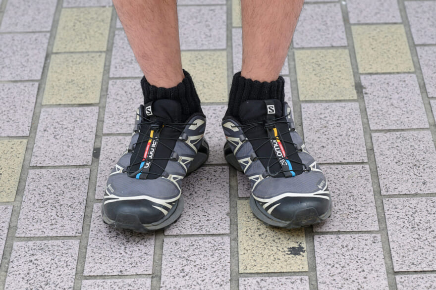 弥永海渡さんスナップ　Salomon XT-6 正面